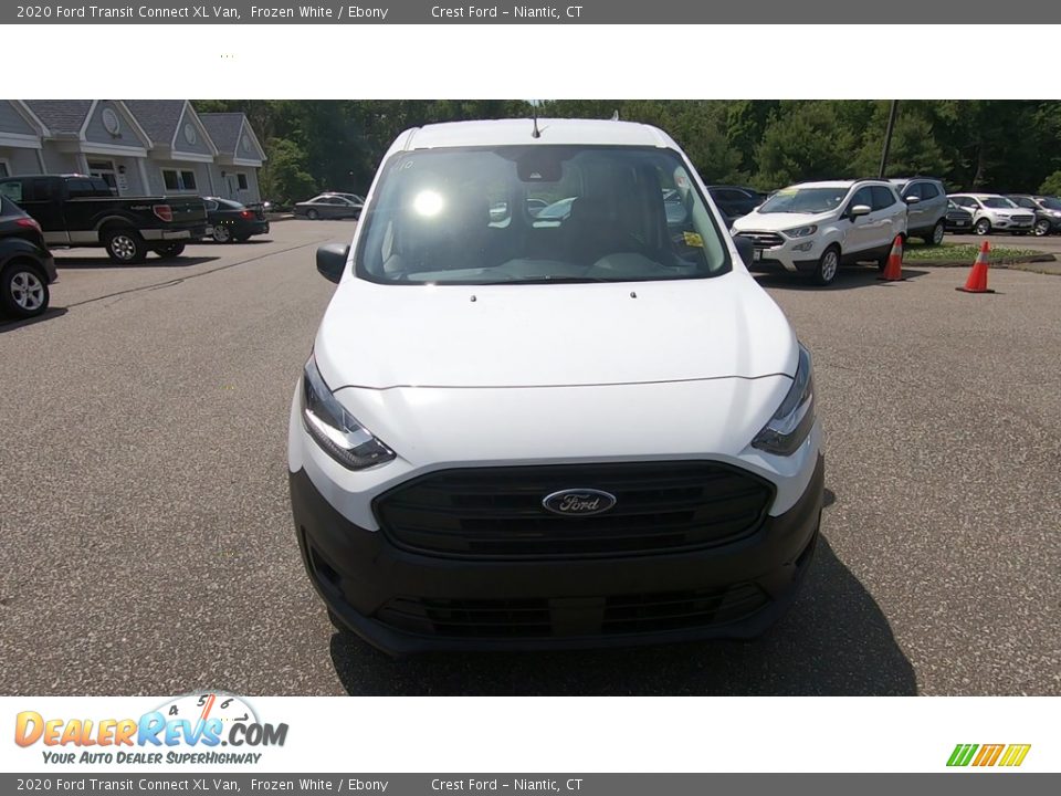 2020 Ford Transit Connect XL Van Frozen White / Ebony Photo #2