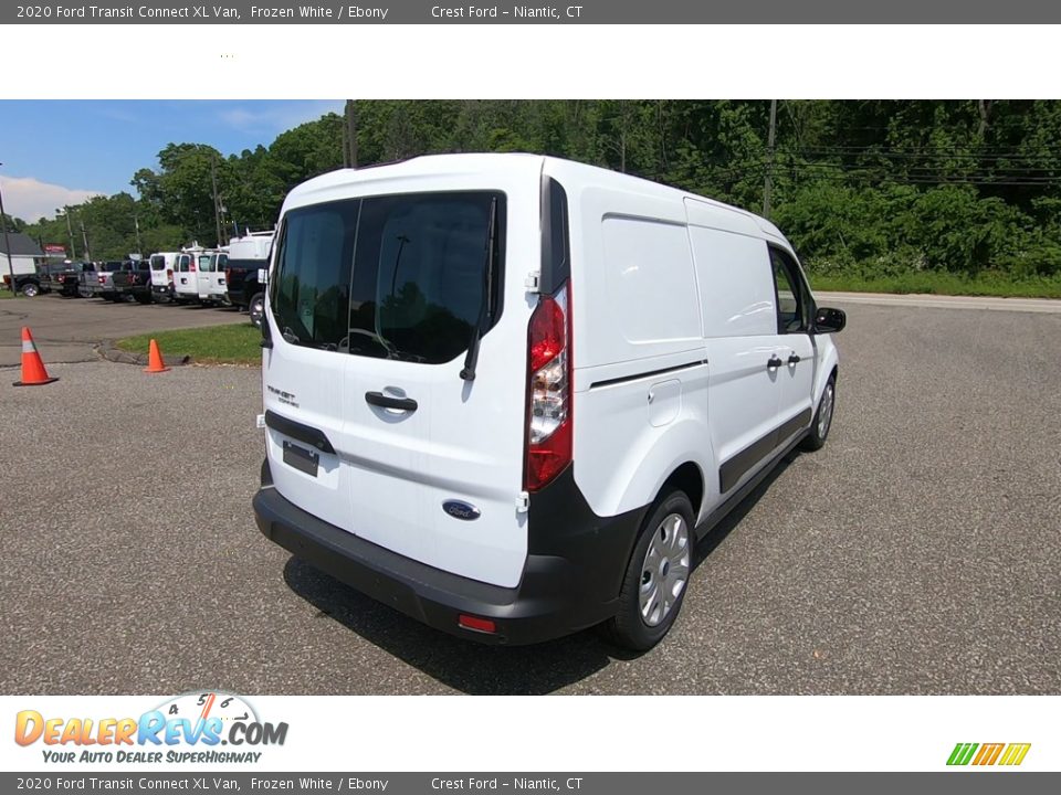 2020 Ford Transit Connect XL Van Frozen White / Ebony Photo #7