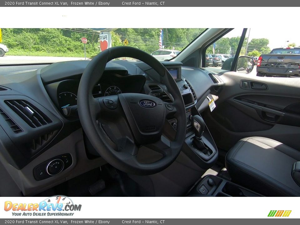 2020 Ford Transit Connect XL Van Frozen White / Ebony Photo #10
