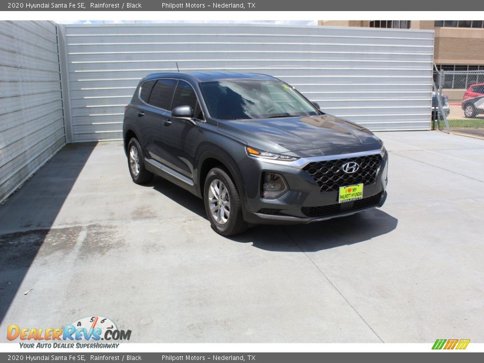 2020 Hyundai Santa Fe SE Rainforest / Black Photo #2