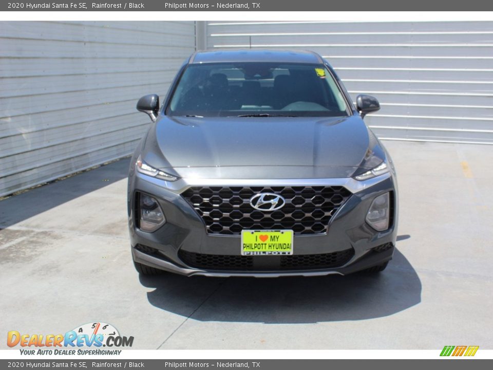 2020 Hyundai Santa Fe SE Rainforest / Black Photo #3