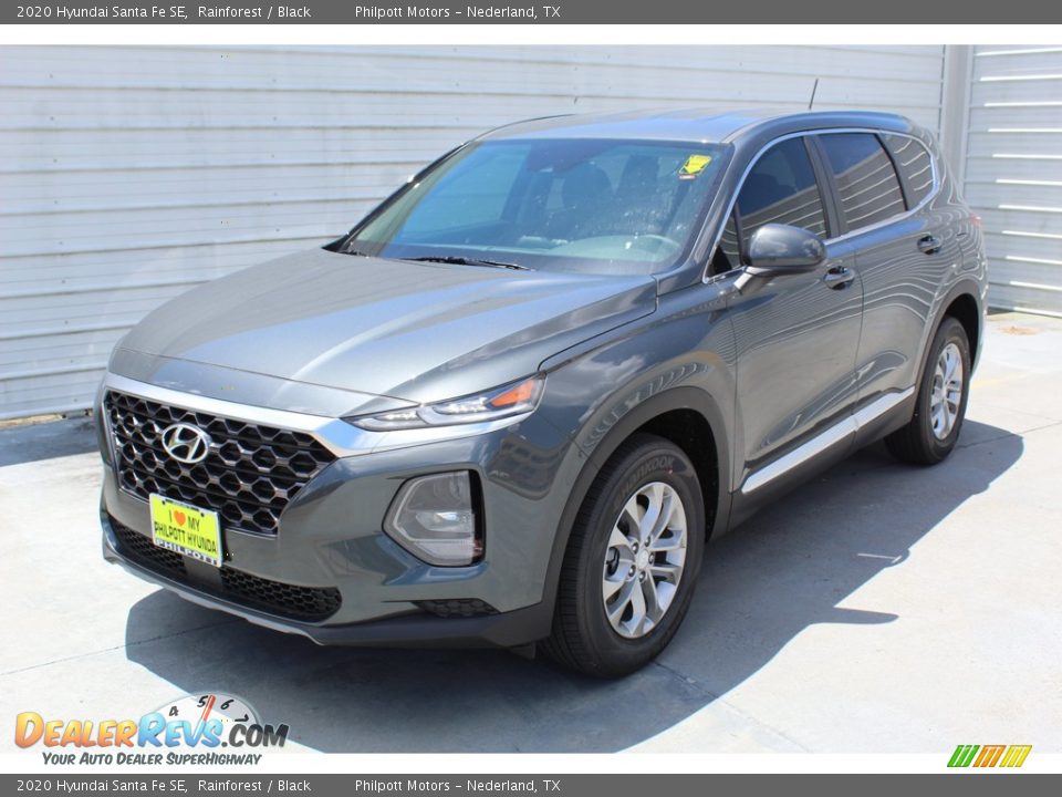 2020 Hyundai Santa Fe SE Rainforest / Black Photo #4