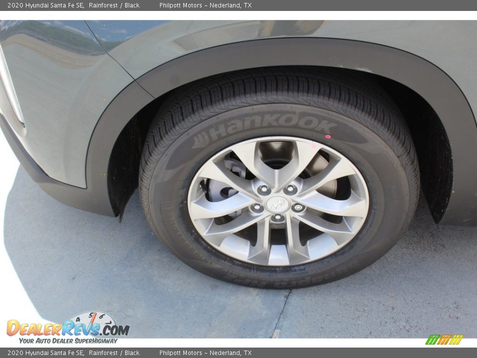 2020 Hyundai Santa Fe SE Rainforest / Black Photo #5