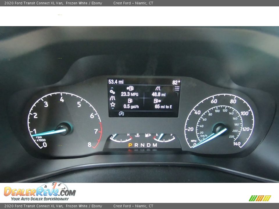 2020 Ford Transit Connect XL Van Frozen White / Ebony Photo #13