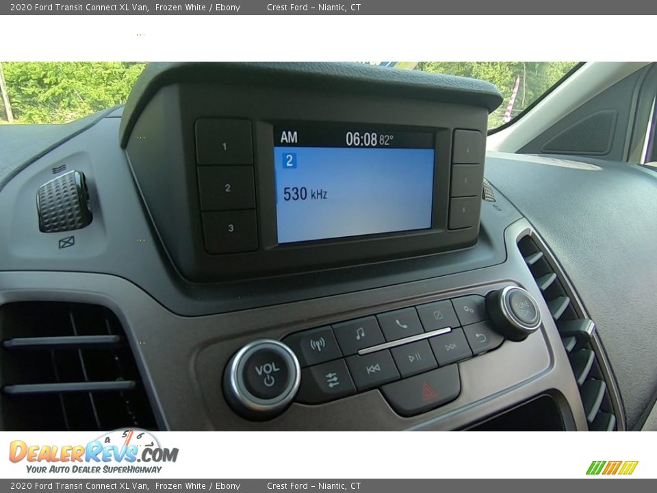 2020 Ford Transit Connect XL Van Frozen White / Ebony Photo #14