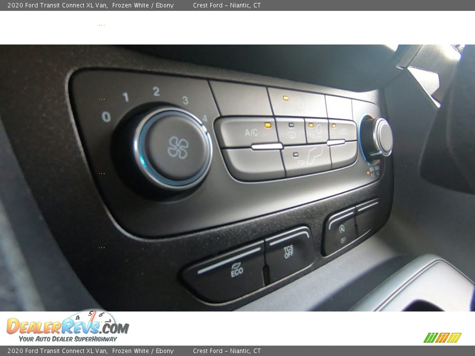 2020 Ford Transit Connect XL Van Frozen White / Ebony Photo #15