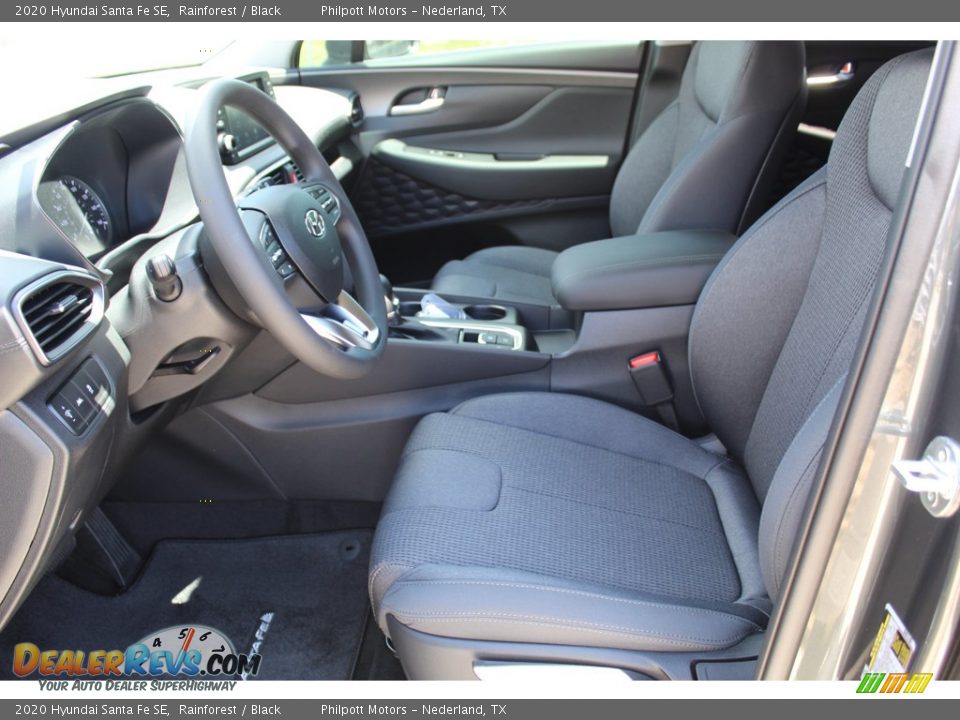2020 Hyundai Santa Fe SE Rainforest / Black Photo #10
