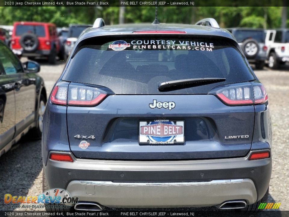 2020 Jeep Cherokee Limited 4x4 Blue Shade Pearl / Black Photo #2