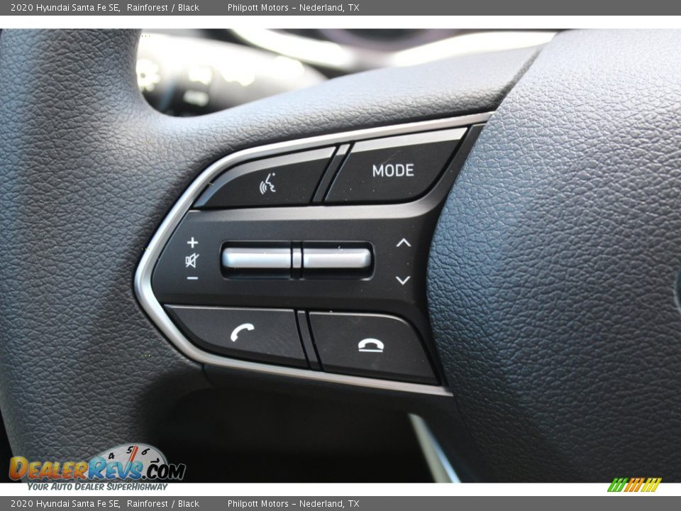 2020 Hyundai Santa Fe SE Rainforest / Black Photo #11