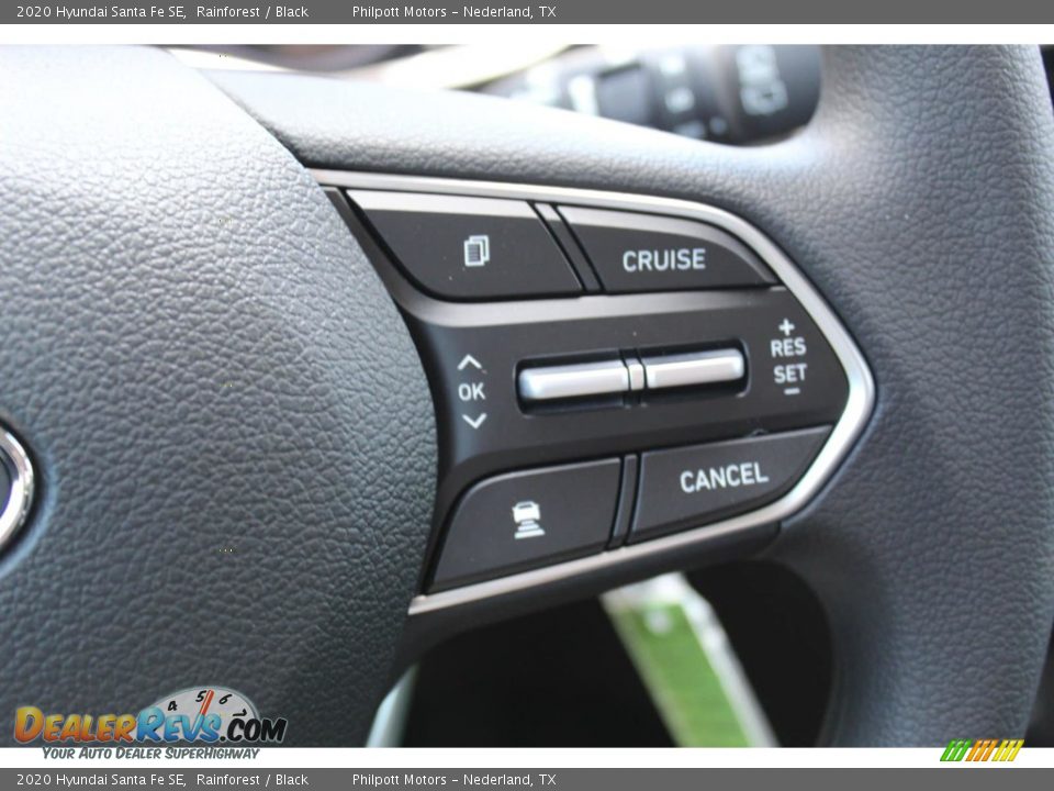 2020 Hyundai Santa Fe SE Rainforest / Black Photo #12