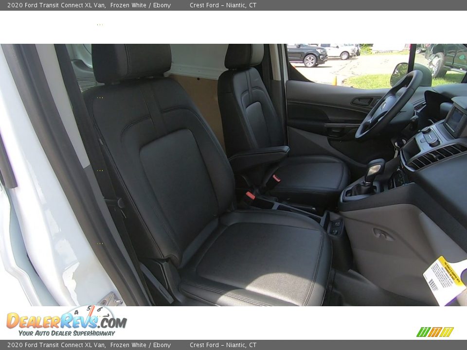 2020 Ford Transit Connect XL Van Frozen White / Ebony Photo #23