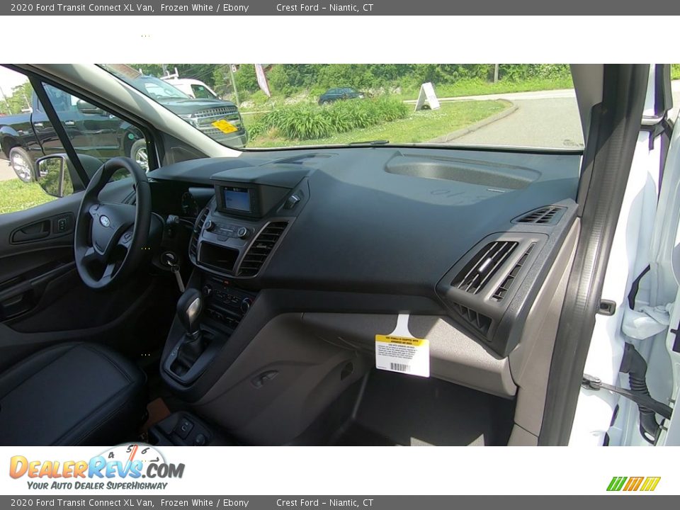 2020 Ford Transit Connect XL Van Frozen White / Ebony Photo #24