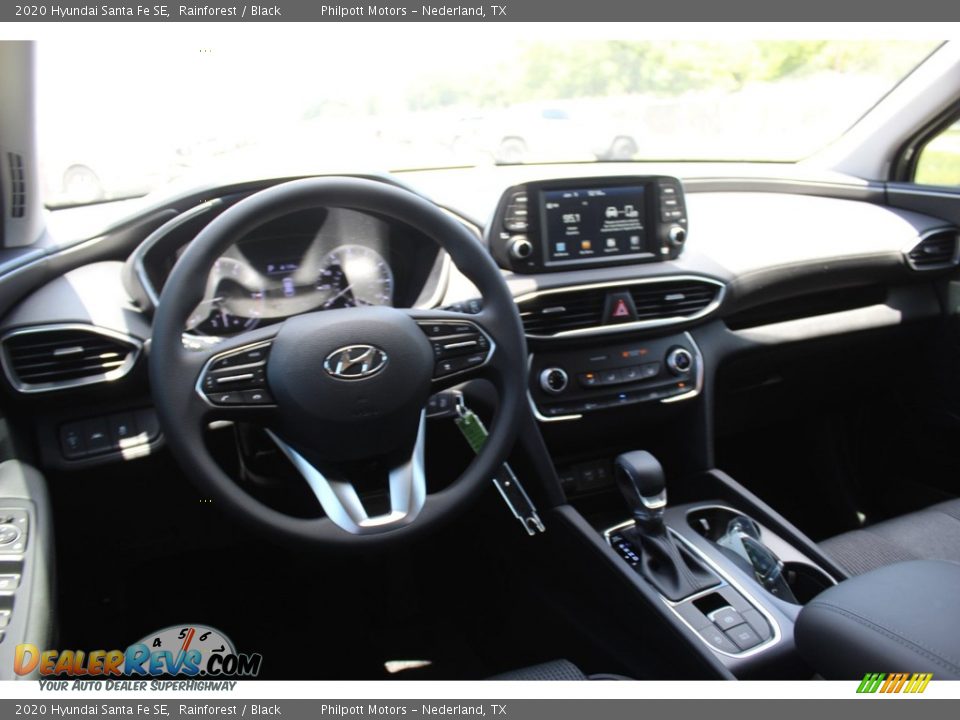 2020 Hyundai Santa Fe SE Rainforest / Black Photo #21