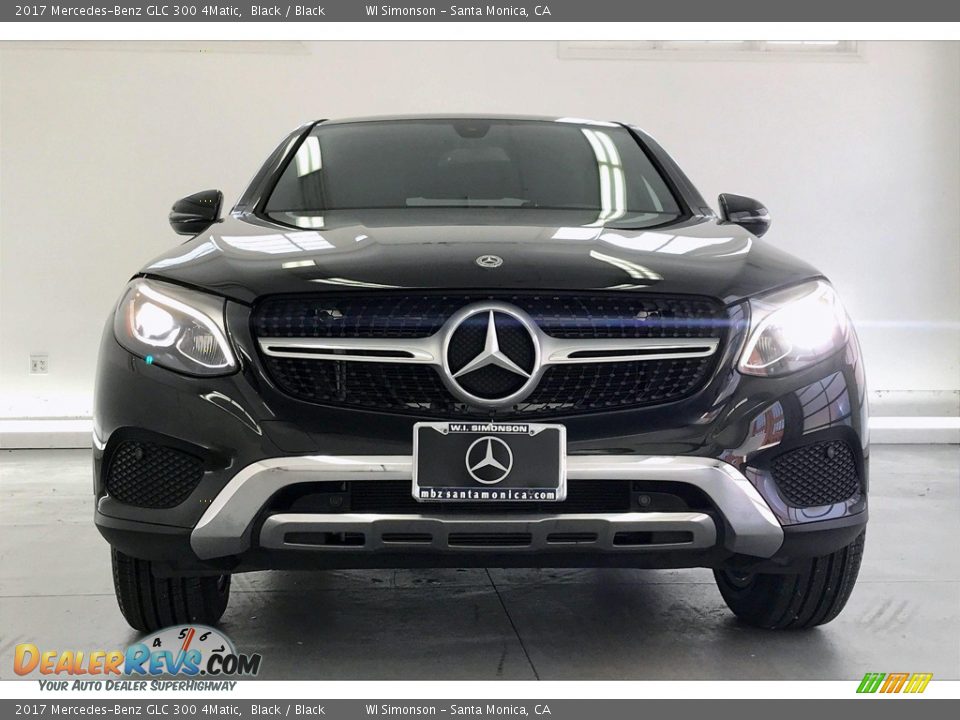 2017 Mercedes-Benz GLC 300 4Matic Black / Black Photo #2