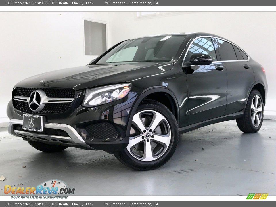 2017 Mercedes-Benz GLC 300 4Matic Black / Black Photo #12