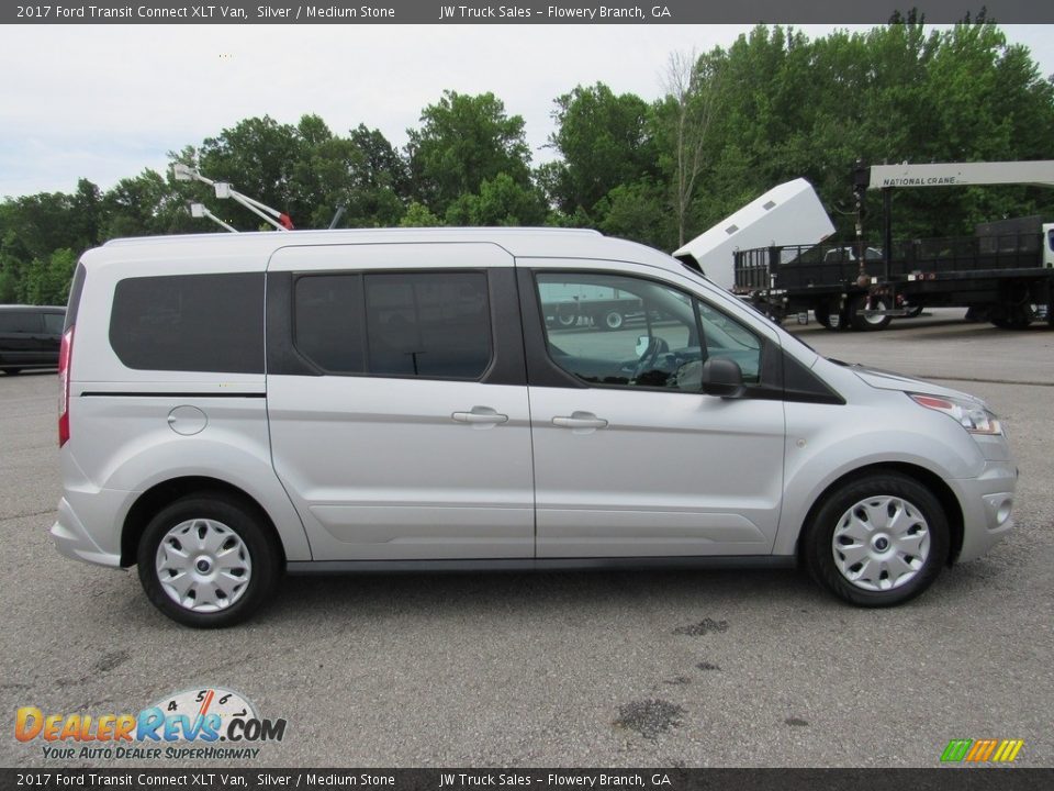 Silver 2017 Ford Transit Connect XLT Van Photo #4