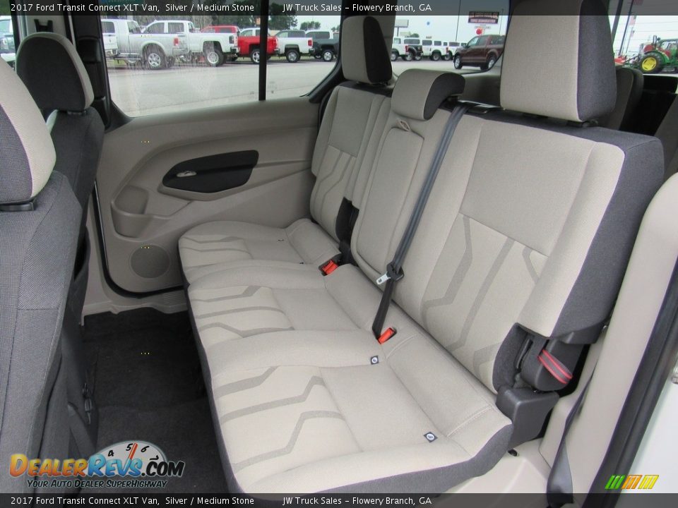 Rear Seat of 2017 Ford Transit Connect XLT Van Photo #9