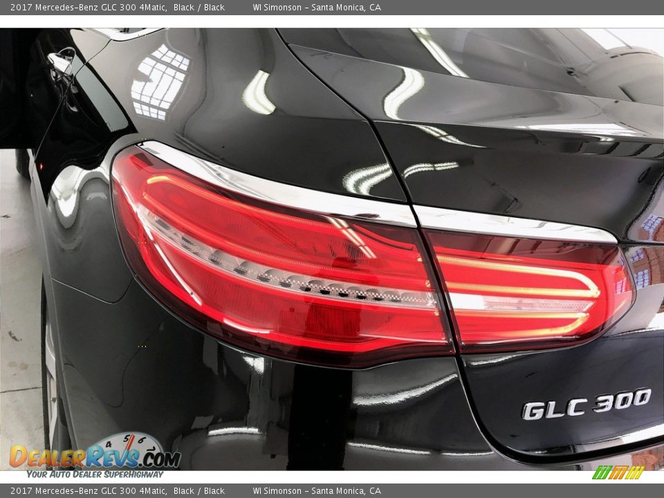 2017 Mercedes-Benz GLC 300 4Matic Black / Black Photo #26