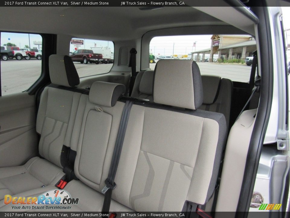 Rear Seat of 2017 Ford Transit Connect XLT Van Photo #10