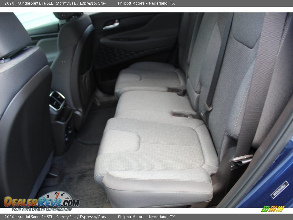 2020 Hyundai Santa Fe SEL Stormy Sea / Espresso/Gray Photo #21