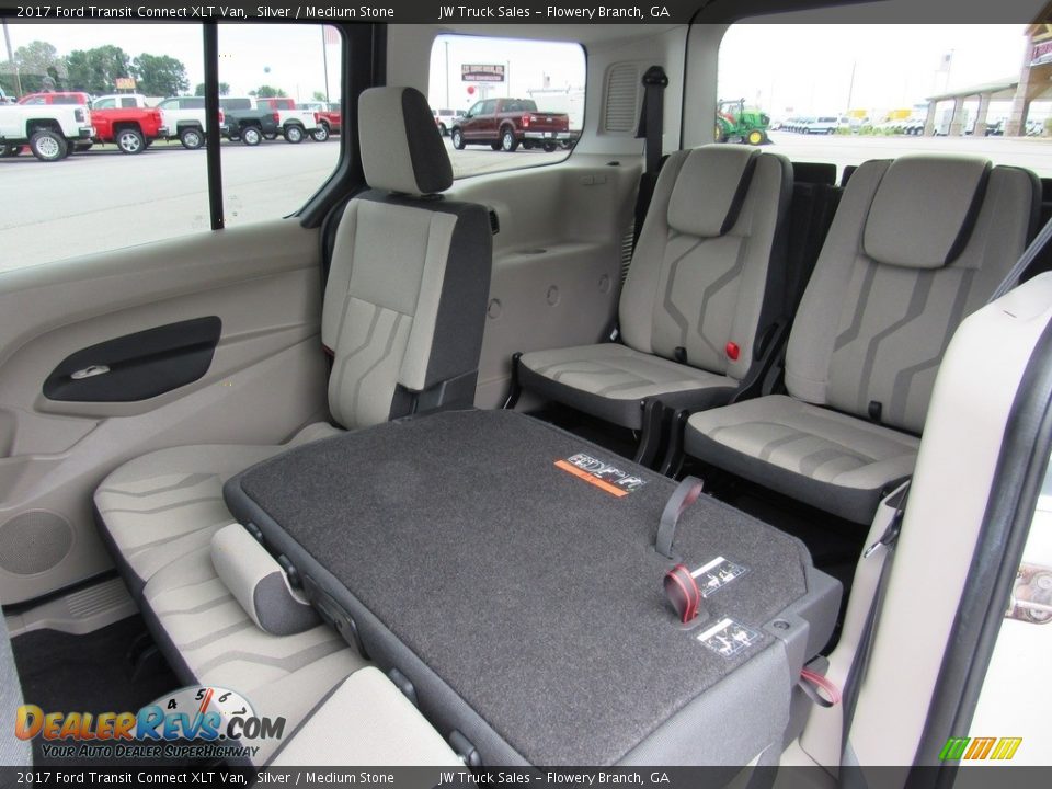Rear Seat of 2017 Ford Transit Connect XLT Van Photo #11