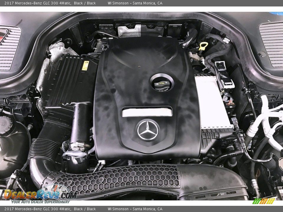 2017 Mercedes-Benz GLC 300 4Matic Black / Black Photo #31