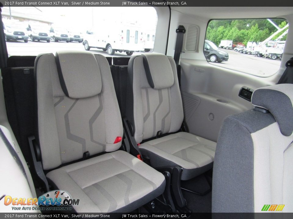 Rear Seat of 2017 Ford Transit Connect XLT Van Photo #24