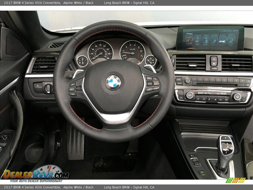 Dashboard of 2017 BMW 4 Series 430i Convertible Photo #4