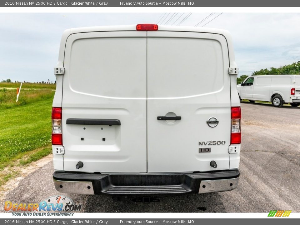 2016 Nissan NV 2500 HD S Cargo Glacier White / Gray Photo #5