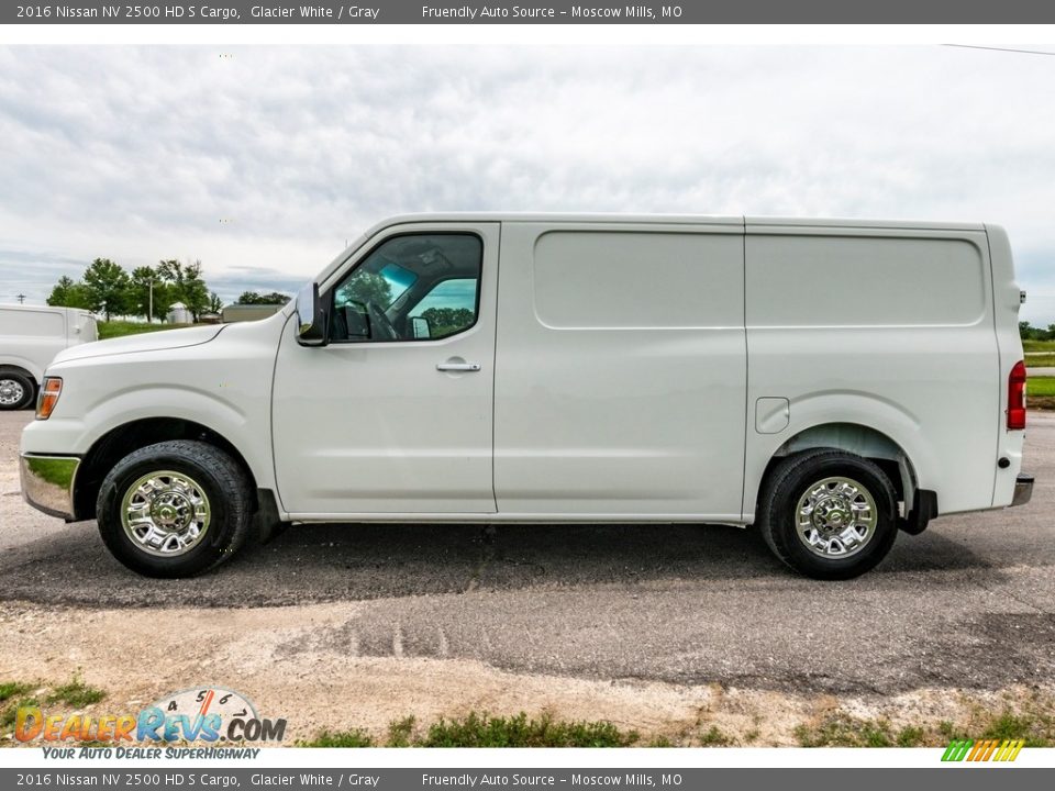 Glacier White 2016 Nissan NV 2500 HD S Cargo Photo #7