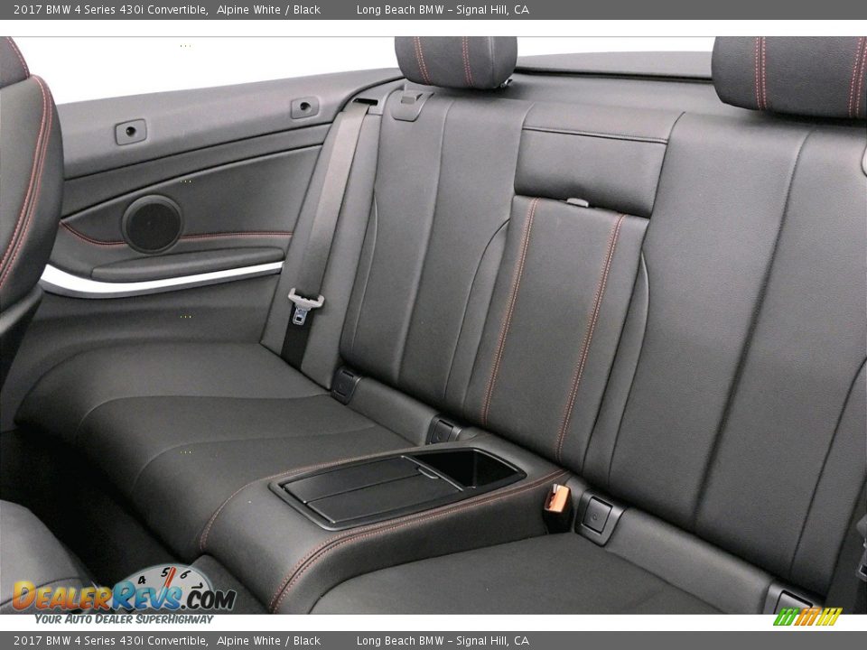 Rear Seat of 2017 BMW 4 Series 430i Convertible Photo #29
