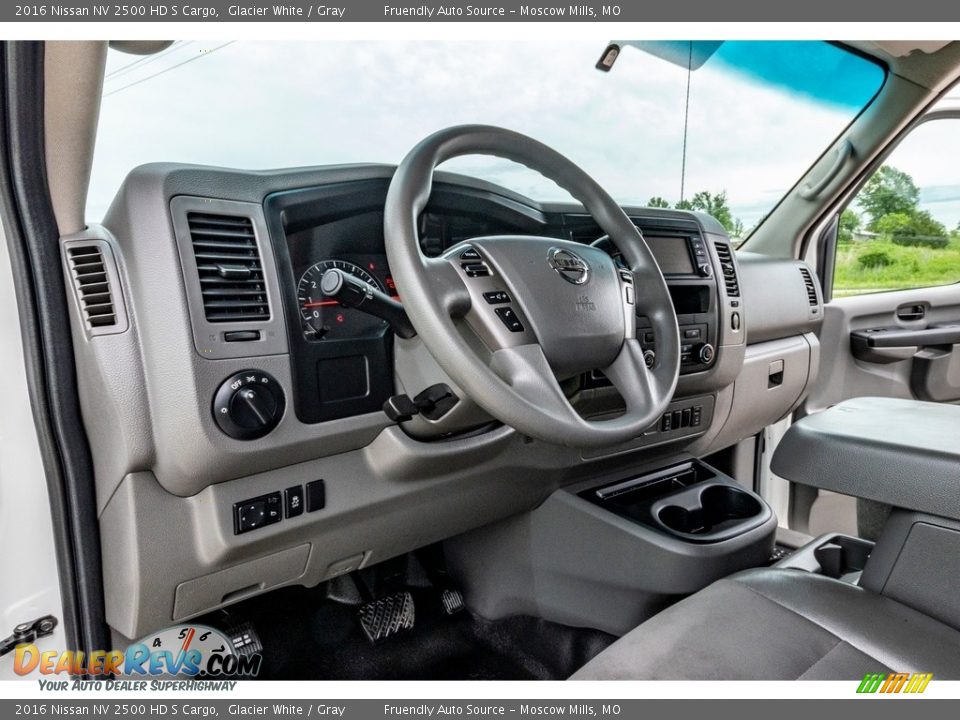 Dashboard of 2016 Nissan NV 2500 HD S Cargo Photo #20