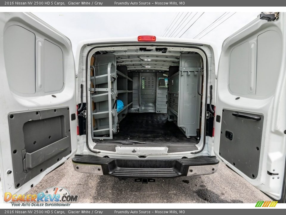 2016 Nissan NV 2500 HD S Cargo Glacier White / Gray Photo #22