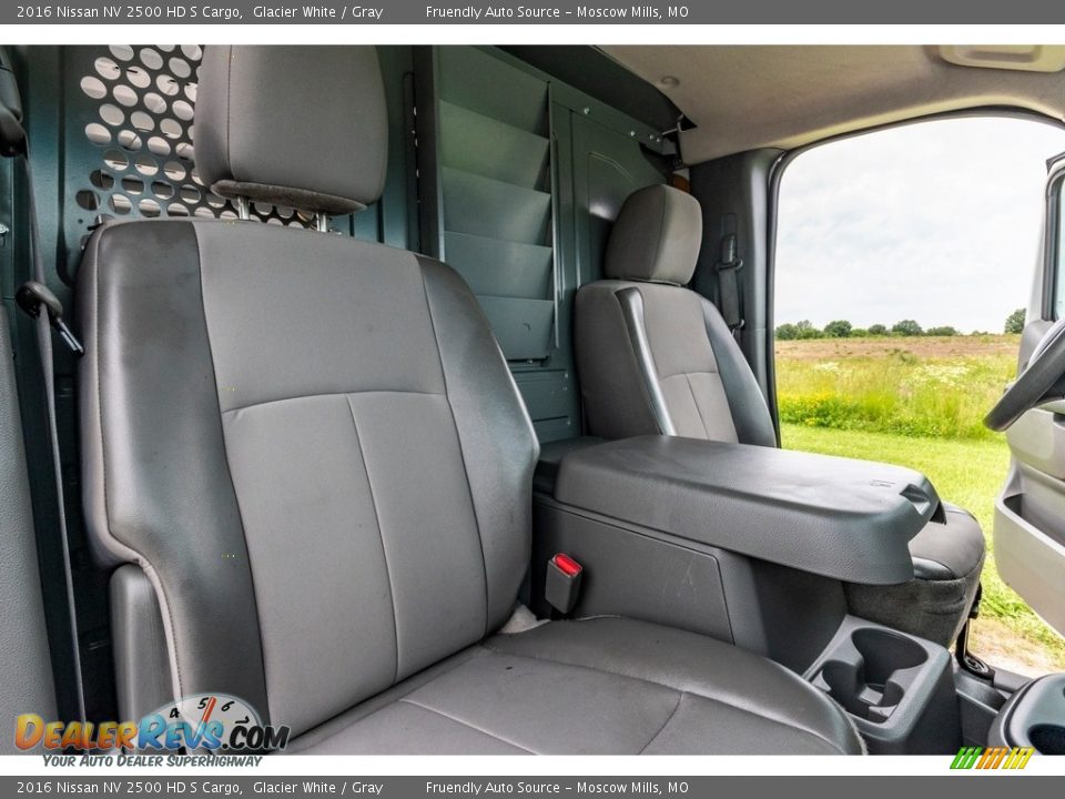 Front Seat of 2016 Nissan NV 2500 HD S Cargo Photo #32