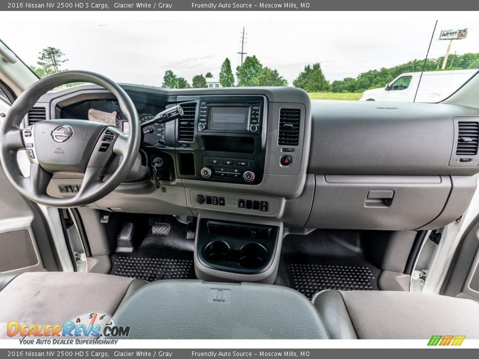 Dashboard of 2016 Nissan NV 2500 HD S Cargo Photo #33