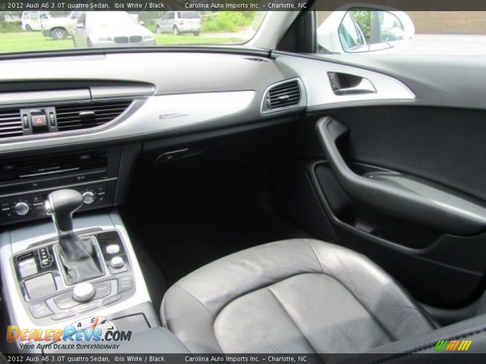 2012 Audi A6 3.0T quattro Sedan Ibis White / Black Photo #14