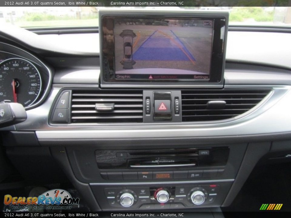 2012 Audi A6 3.0T quattro Sedan Ibis White / Black Photo #16