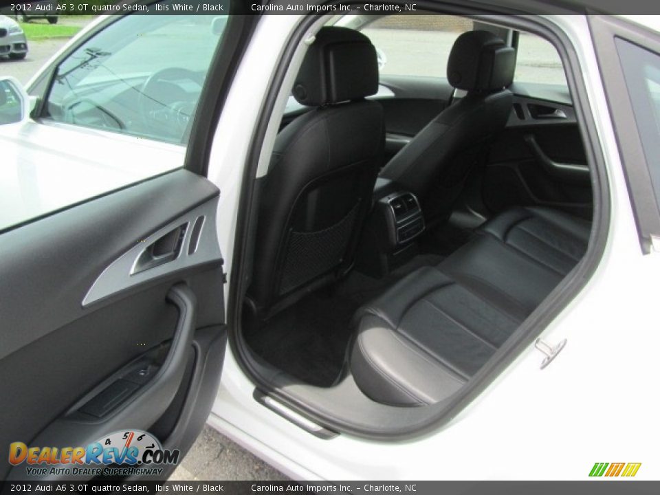 2012 Audi A6 3.0T quattro Sedan Ibis White / Black Photo #19