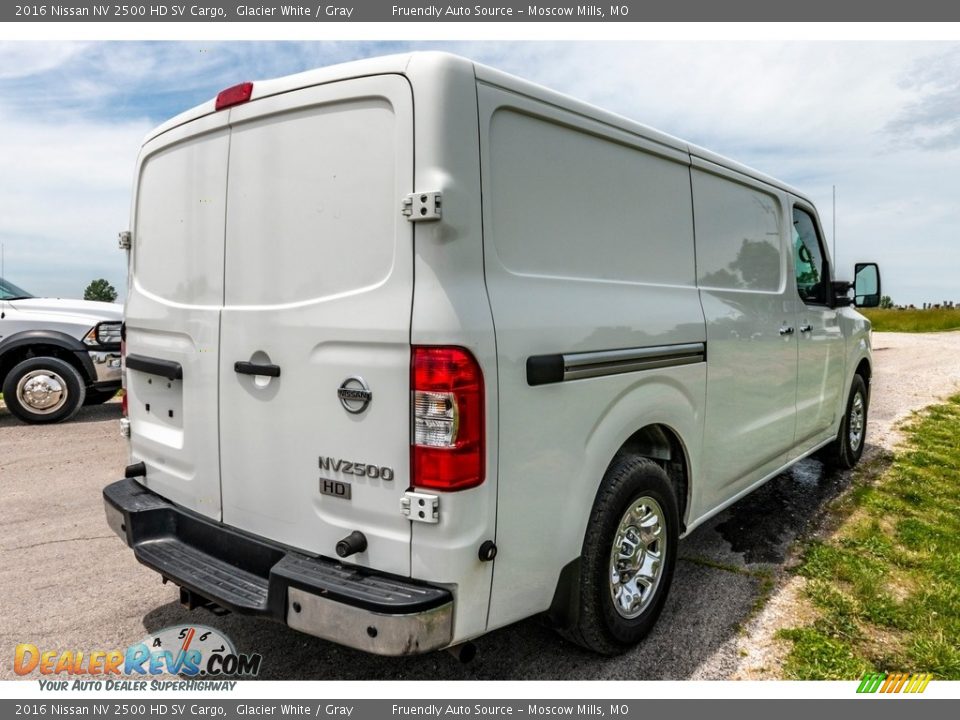 2016 Nissan NV 2500 HD SV Cargo Glacier White / Gray Photo #4