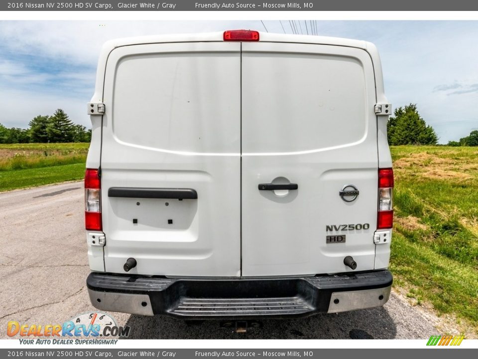 2016 Nissan NV 2500 HD SV Cargo Glacier White / Gray Photo #5