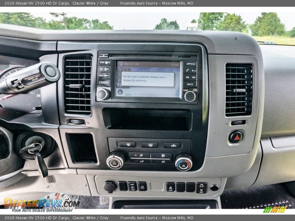 2016 Nissan NV 2500 HD SV Cargo Glacier White / Gray Photo #33