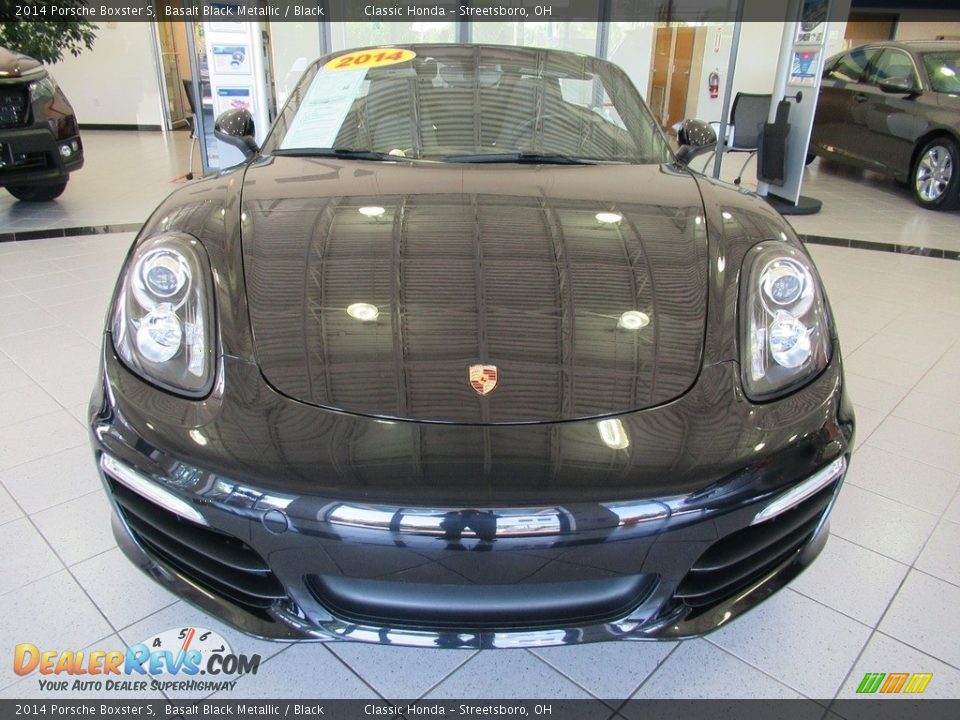 2014 Porsche Boxster S Basalt Black Metallic / Black Photo #2