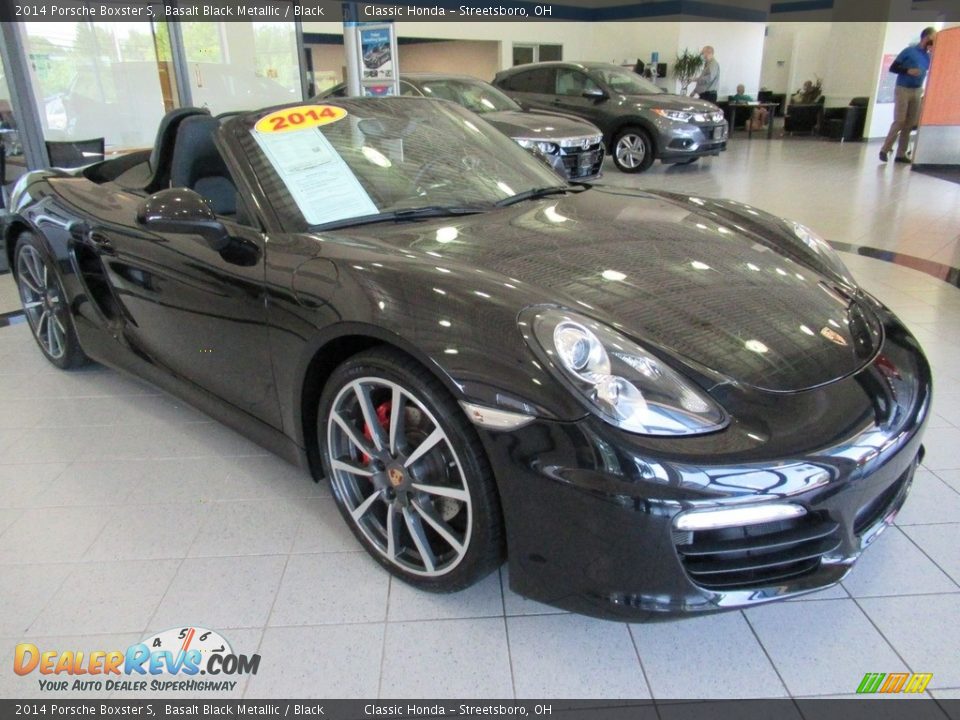 2014 Porsche Boxster S Basalt Black Metallic / Black Photo #3