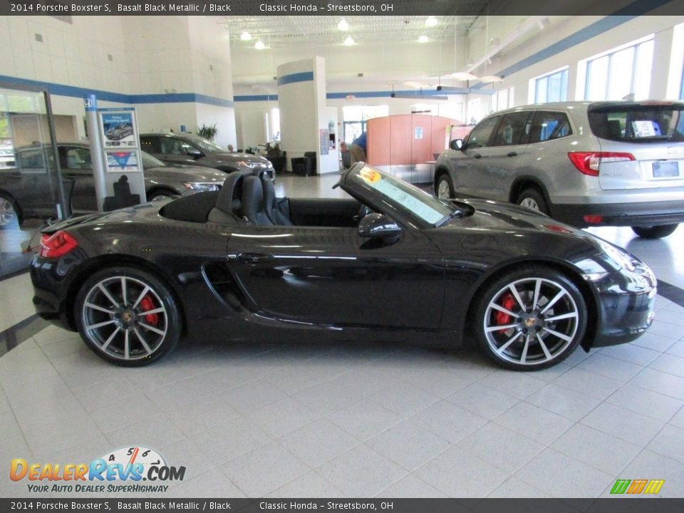 2014 Porsche Boxster S Basalt Black Metallic / Black Photo #4