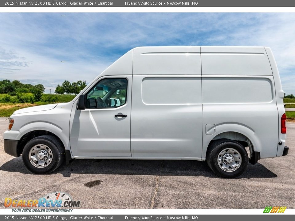 Glacier White 2015 Nissan NV 2500 HD S Cargo Photo #7