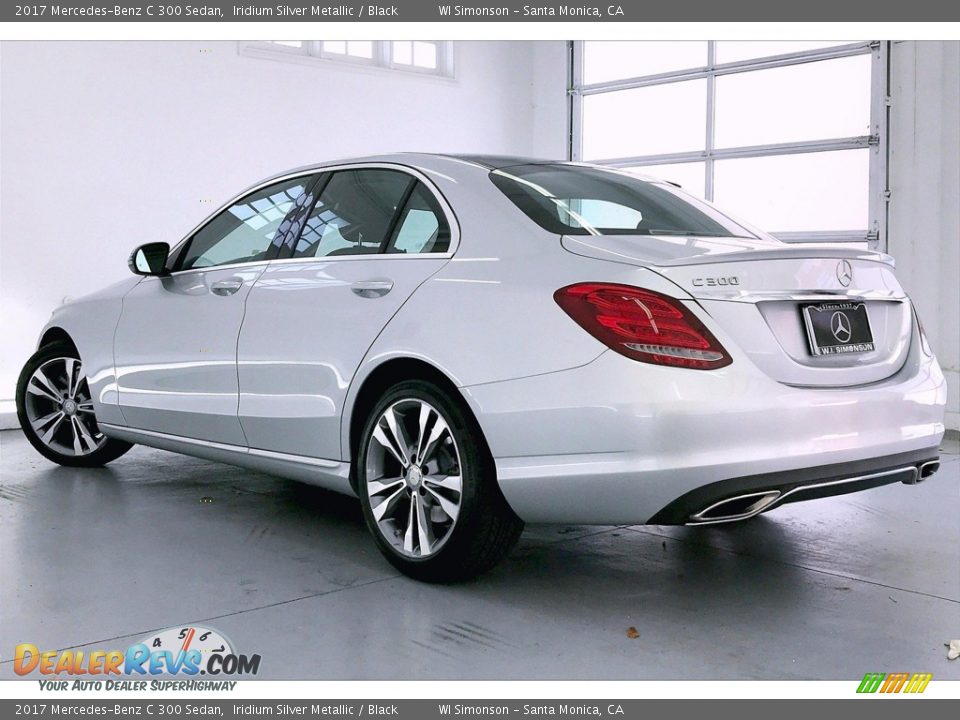 2017 Mercedes-Benz C 300 Sedan Iridium Silver Metallic / Black Photo #10