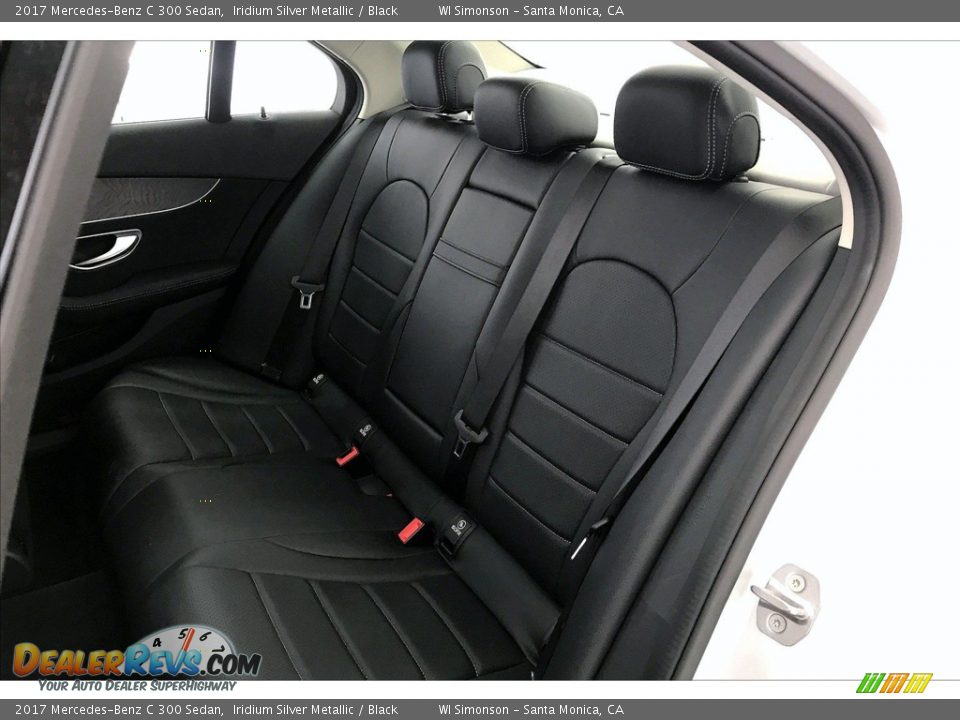 2017 Mercedes-Benz C 300 Sedan Iridium Silver Metallic / Black Photo #15