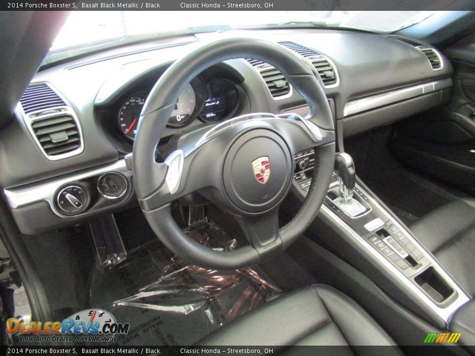 2014 Porsche Boxster S Basalt Black Metallic / Black Photo #21