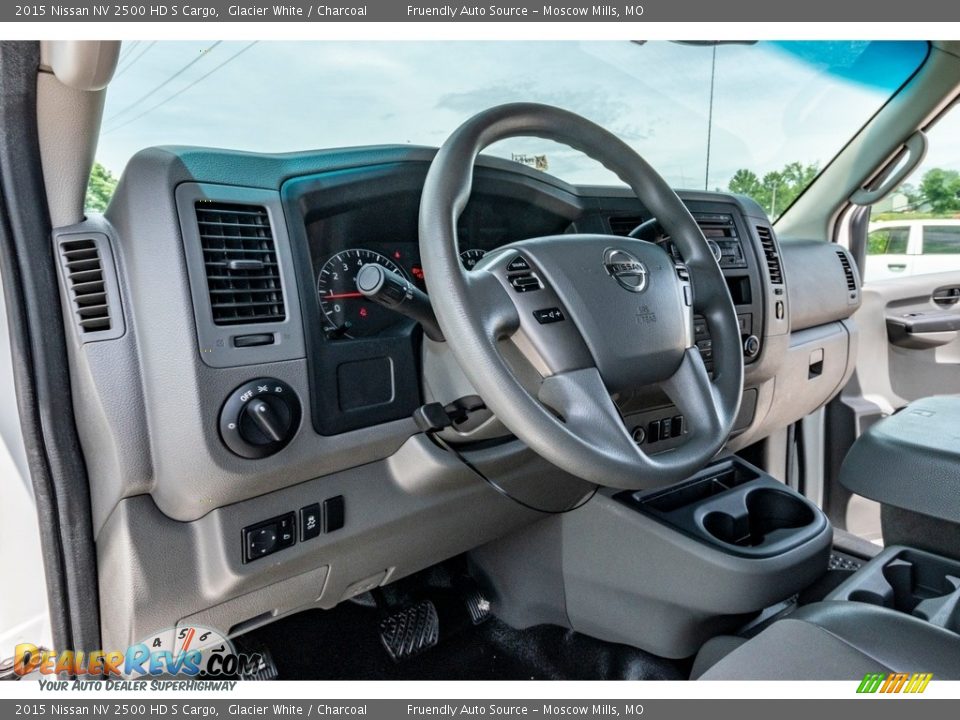 Dashboard of 2015 Nissan NV 2500 HD S Cargo Photo #19