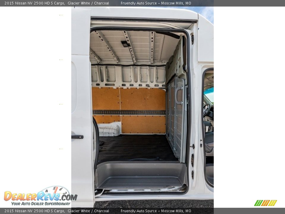 2015 Nissan NV 2500 HD S Cargo Glacier White / Charcoal Photo #25